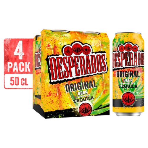 Desperados Can 4 Pack (500 ml)