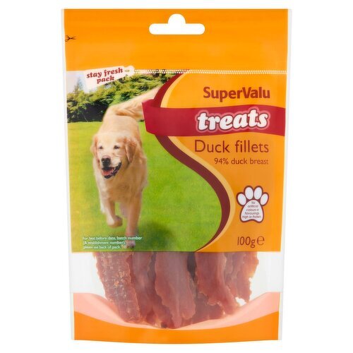 SuperValu Duck Fillets Dog Treats (100 g)