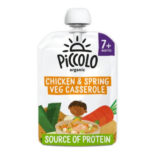 Piccolo Organic Spring Vegetables & Chicken (130 g)