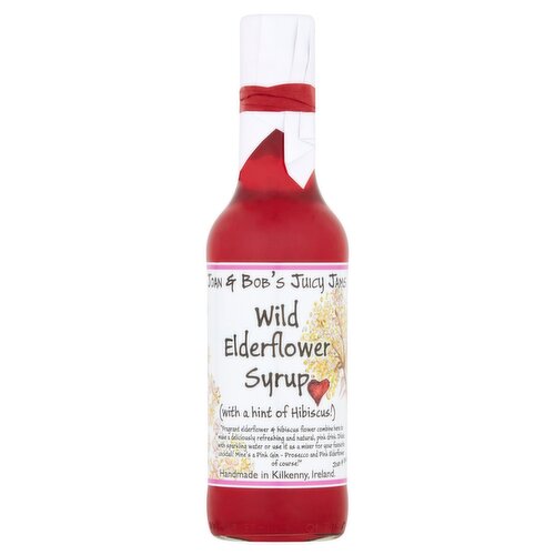 Joan & Bobs  Pink Elderflower Syrup (250 ml)