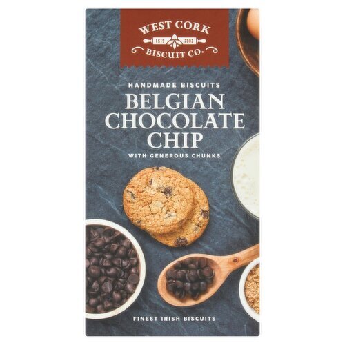 West Cork Biscuit Co Belgian Chocolate Chip Cookies (160 g)