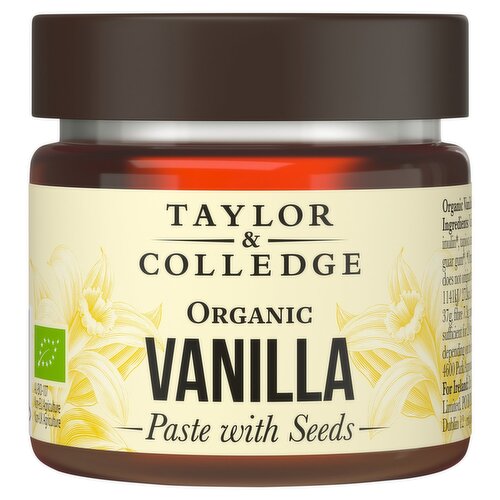 Taylor & Colledge Organic Vanilla Bean Paste (65 g)