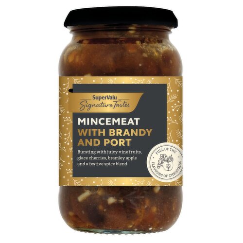 SuperValu Signature Tastes Mincemeat with Brandy & Port (411 g)