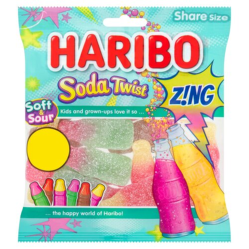 Haribo Soda Twist Z!ng (140 g)