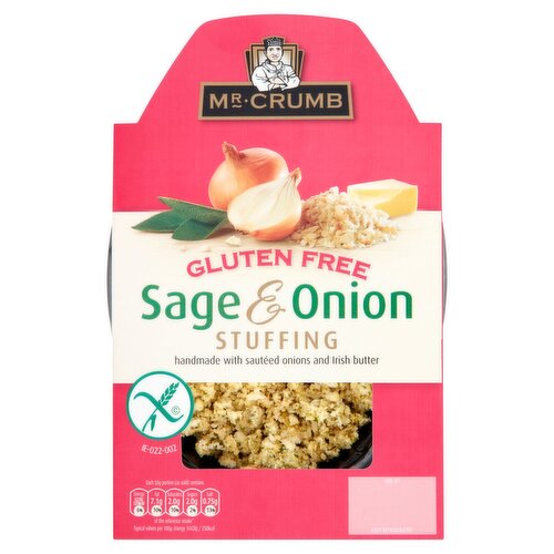 Mr Crumb Gluten Free Sage & Onion Stuffing (200 g)