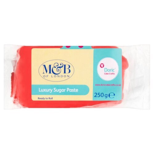 M&B of London Red Sugar Paste (250 g)