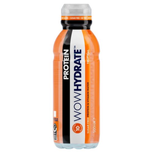 Wow Hydrate Protein 10g Tropical (500 ml)