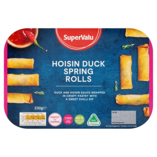 SuperValu Duck Spring Rolls (230 g)