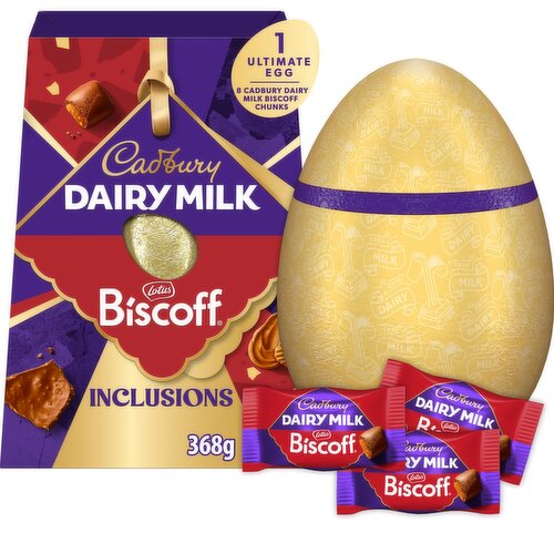 Cadbury Dairy Milk Biscoff Ultimate Easter Egg (396 g)