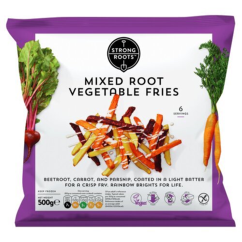 Strong Roots Mixed Root Vegetable Fries (500 g)