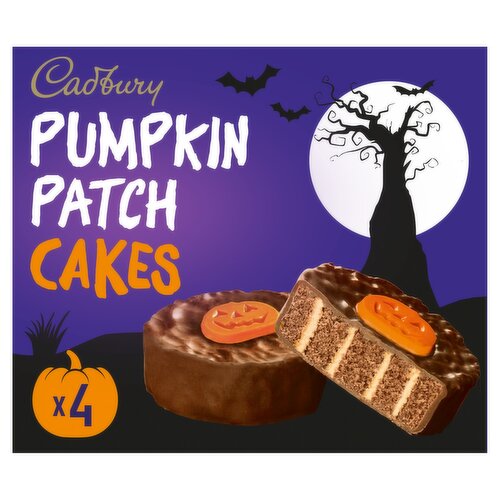 Cadbury Pumpkin Patch Cakes 4 Pack (135 g)