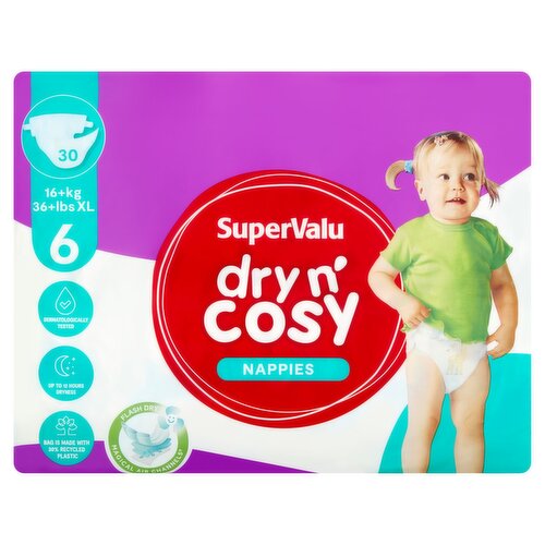 SuperValu Size 6 Nappies (30 Piece)