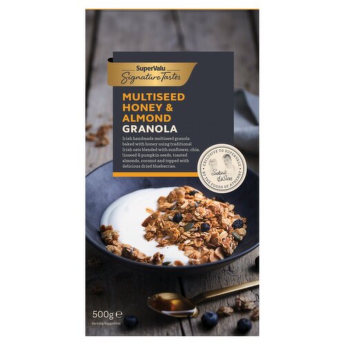 SuperValu Signature Tastes Multiseed Honey & Almond Granola (500 g)