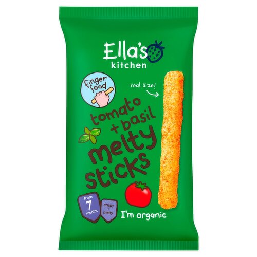 Ella's Kitchen Tomato & Basil Melty Sticks 7+Months (17 g)