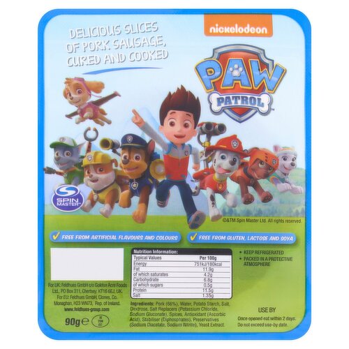 Carrolls Paw Patrol Slices (90 g)