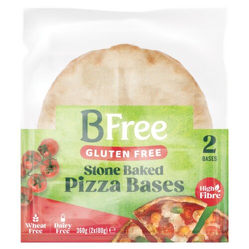 BFree Gluten Free Stone Baked Pizza Bases (360 g)