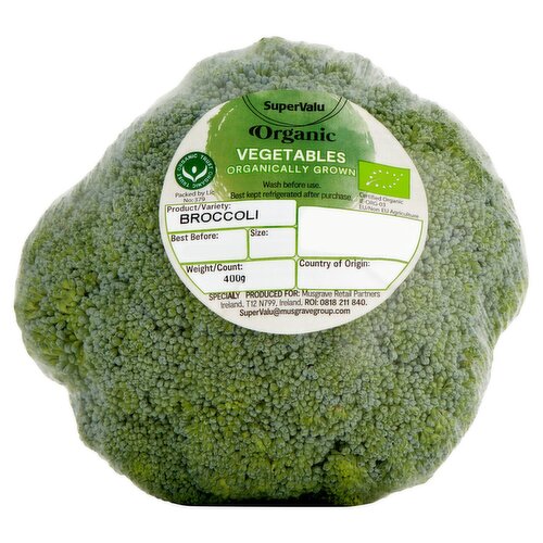 SuperValu Organic Broccoli (400 g)