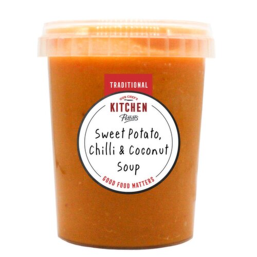 Pettitt's Kitchen Sweet Potato, Chilli & Coconut Soup (1 Piece)