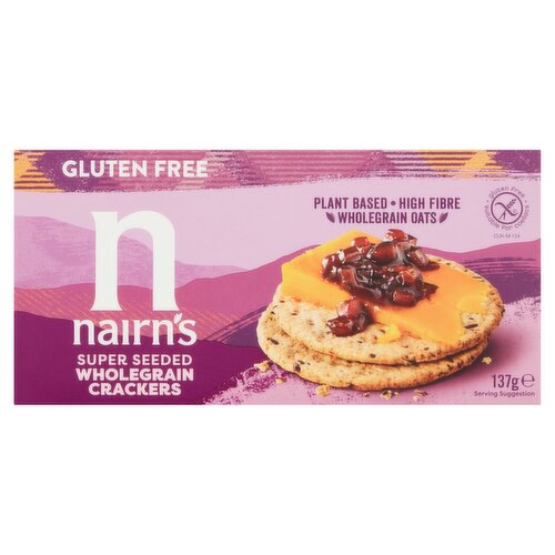 Nairns Super Seeded Wholegrain Cracker (137 g)