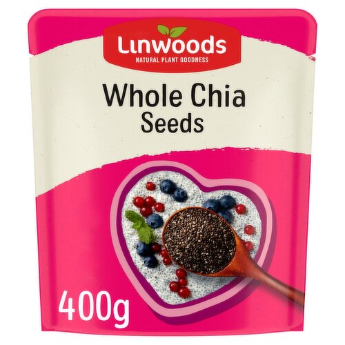 Linwoods Organic Whole Chia Seeds (400 g)