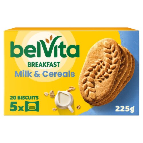 Belvita Breakfast Biscuits Milk and Cereals 5 Pack (225 g)