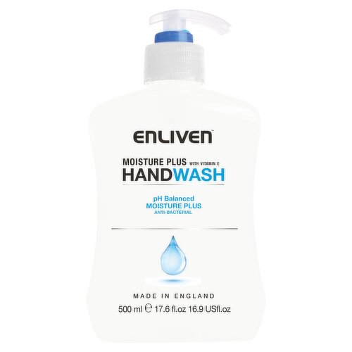 Enliven Moisture Plus Antibacterial Handwash (500 ml)