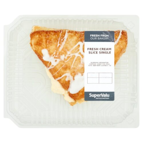 Fresh Cream Slice (1 Piece)