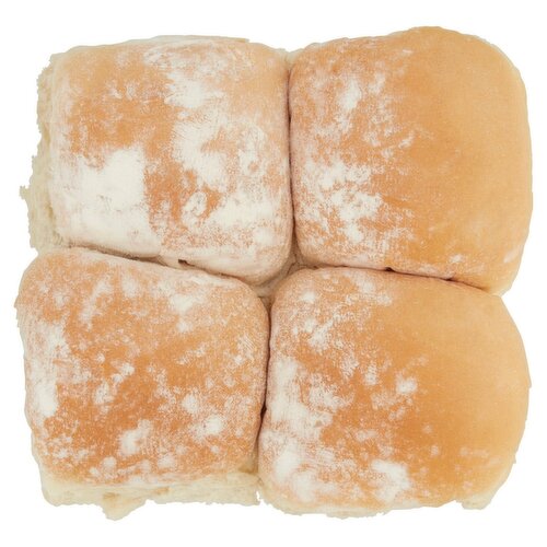 White Salad Bap 4 Pack (1 Piece)