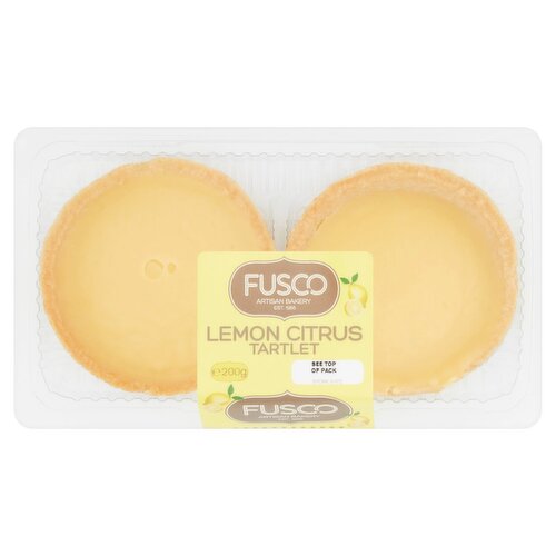 Fusco Lemon Citrus Tartlet Twin Pack (280 g)