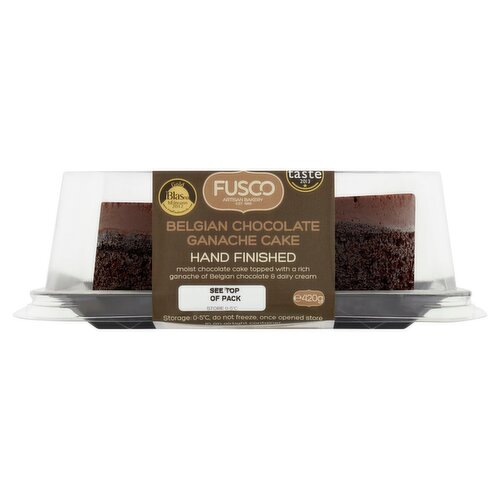 Fusco Belgian Chocolate Ganache Cake (450 g)