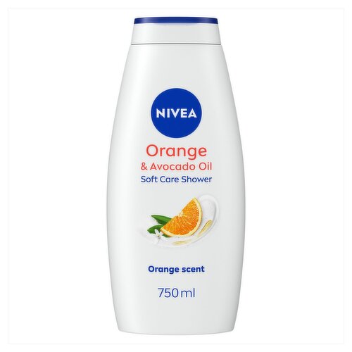 Nivea Orange Indulgent Moisture Shower Cream (750 ml)