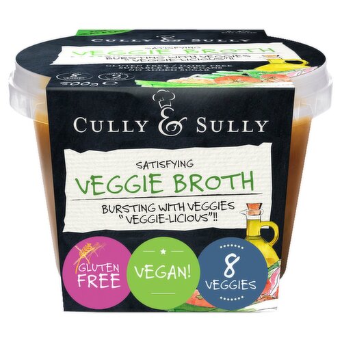 Cully & Sully Satisfying Veggie Broth (500 g)