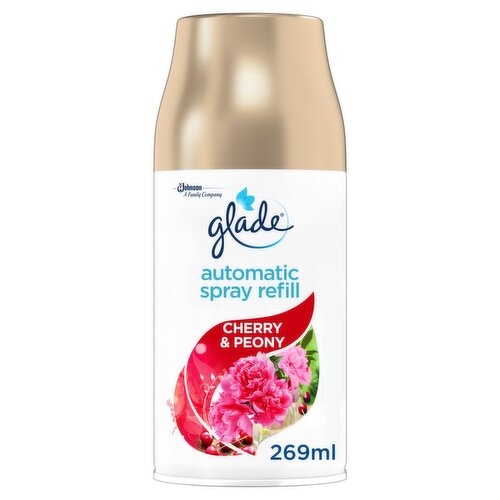 Glade Cherry & Peony Automatic Spray Refill (269 ml)