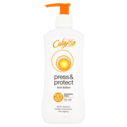 Calypso Press and Protect SPF20 Sun Lotion (200 ml)