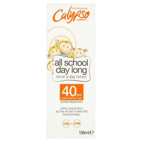 Calypso Sun Protection All School Day Long Lotion SPF 40 (150 ml)