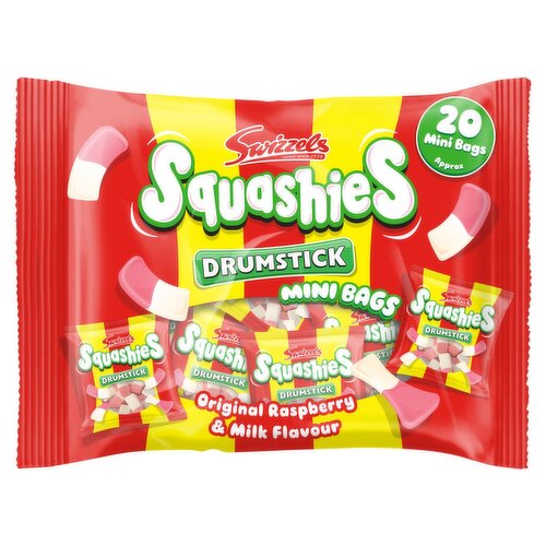 Swizzels Drumstick Squashies Mini Bags 20 Pack (280 g)