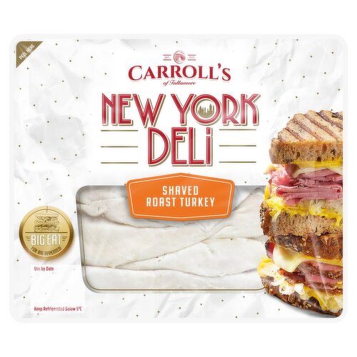 Carrolls New York Deli Shaved Roast Turkey (90 g)