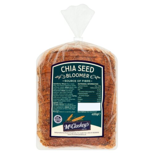 McCloskeys Chia Seed Bloomer (400 g)