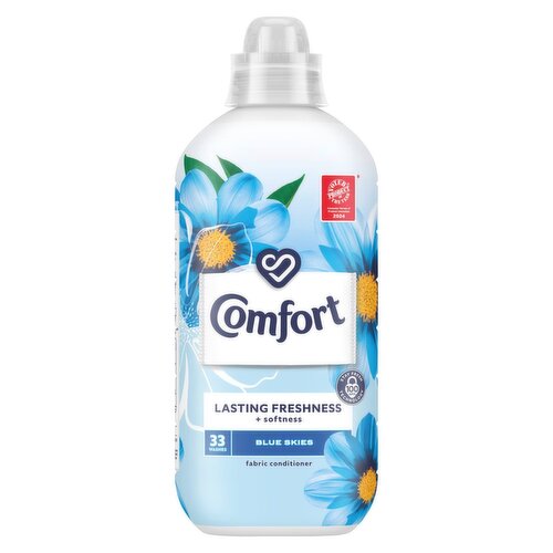 Comfort Blue Skies  Fabric Conditioner 33 Wash  (990 ml)