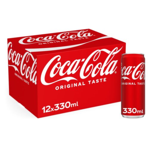 Coca Cola Can 12 Pack (330 ml)