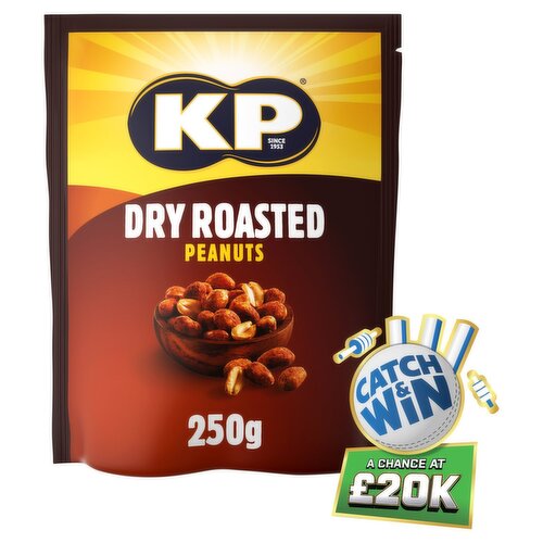 KP Dry Roasted Peanuts Pouch (250 g)