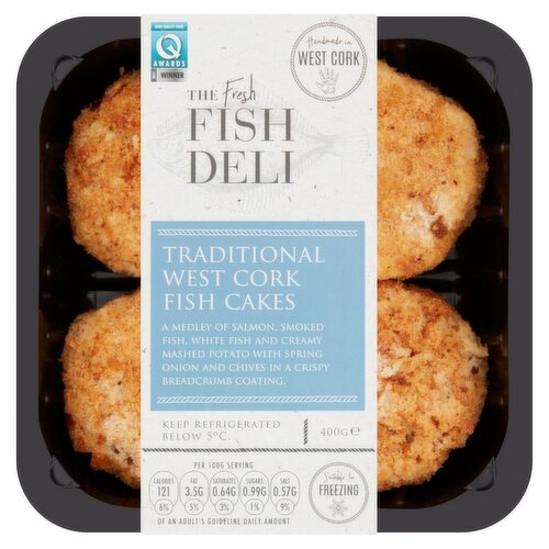 The Fresh Fish Deli West Cork Fish Cakes (400 g)