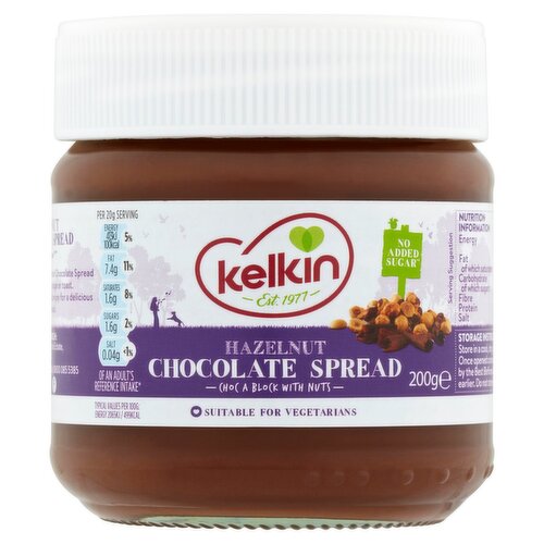 Kelkin Hazelnut Chocolate Spread (200 g)