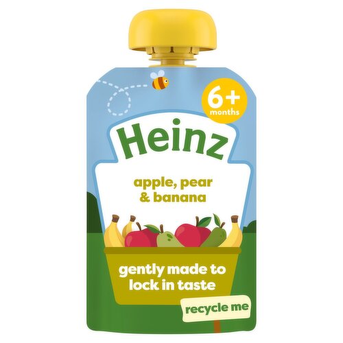 Heinz Apple. Pear & Banana 6+ Months (100 g)