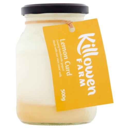 Killowen Farm Lemon Curd Creamy Handmade Yogurt (500 g)