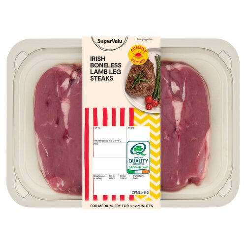 SuperValu Fresh Irish Boneless Lamb Leg Steak (300 g)