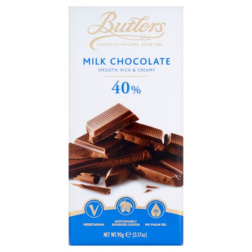 Butlers Milk Chocolate 40% Bar (90 g)