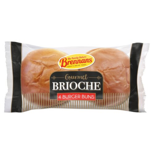 Brennans Brioche Burger Buns (320 g)