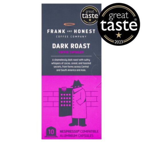 Frank & Honest Dark Roast Coffee Capsules (58 g)