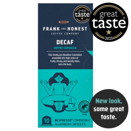 Frank And Honest Decaf Capsules 10 Pack (58 g)